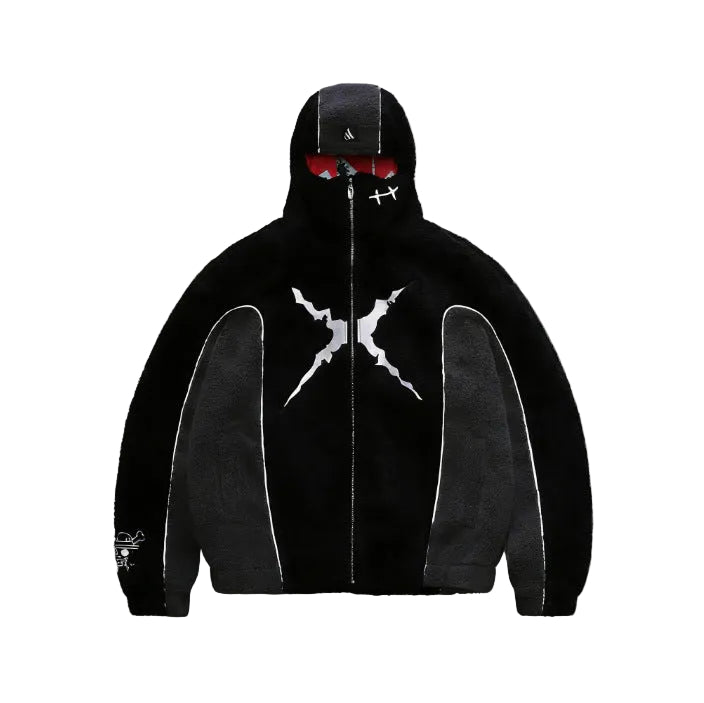 TØRAX® — Voidface Y2K Fleece Jacket